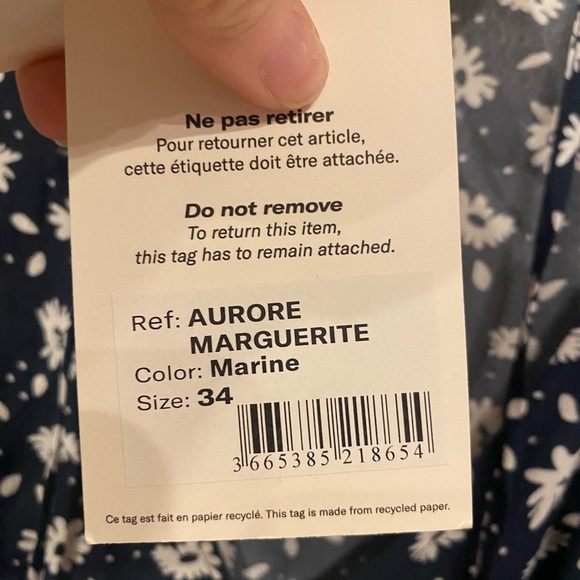 NWT Rouje Aurore Marguerite Dress Size 2 - Picture 4 of 6